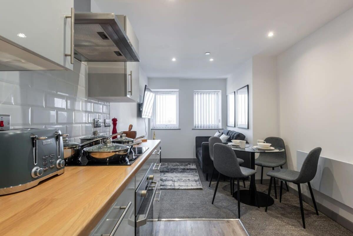 Contemporary 1 Bedroom Apartment In Central Hull Kingston upon Hull Luaran gambar